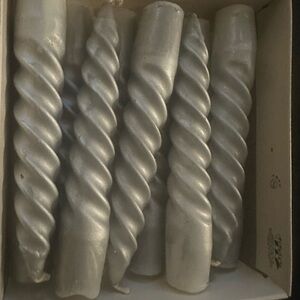 Vintage colonial candle cape cod silver Spiralite Candles